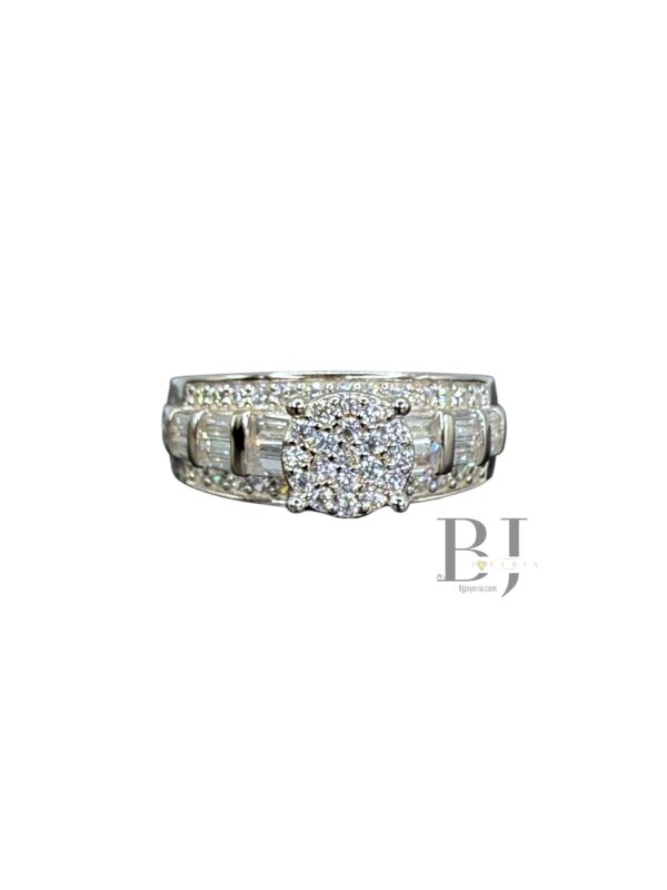 PRINCESS CUT RING #8.5 (1108)