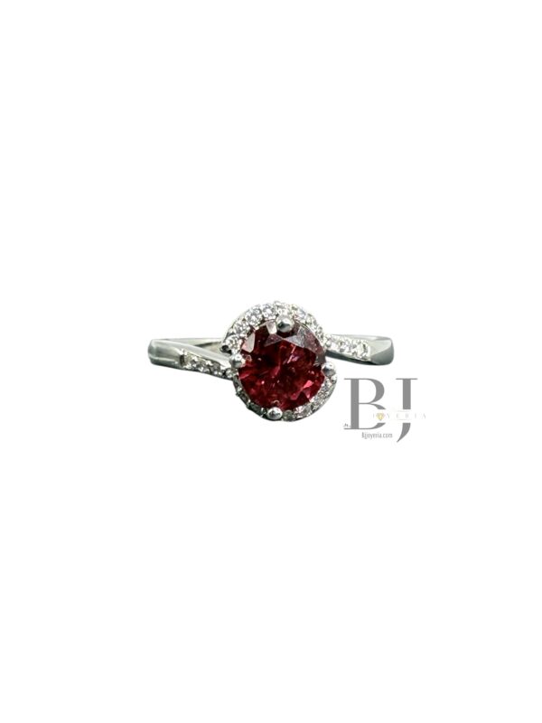 RED STONE RING #6 (0450)