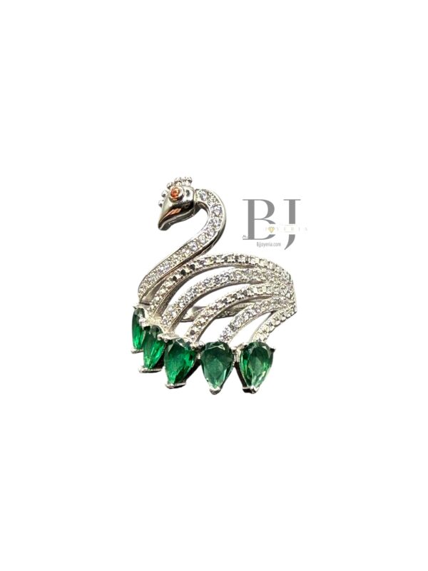 PEACOCK RING #8 (0585)