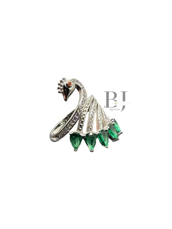 PEACOCK RING #8 (0585) - Image 2