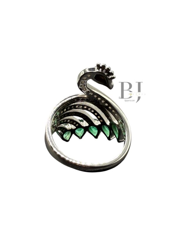 PEACOCK RING #8 (0585) - Image 3