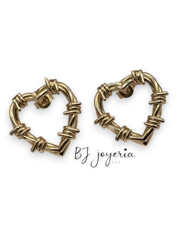 KAROL HEART EARRINGS (1960)