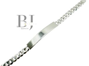 MENS CUBAN ID BRACELET