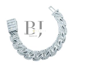 PRONG CUBAN BRACELET