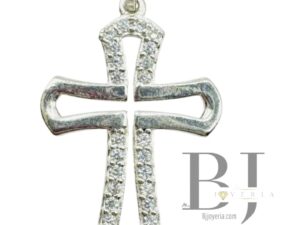 CURVED CROSS PENDANT (1236)