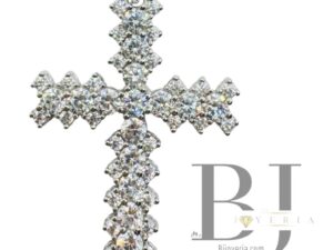 PAVE CROSS PENDANT (1237)