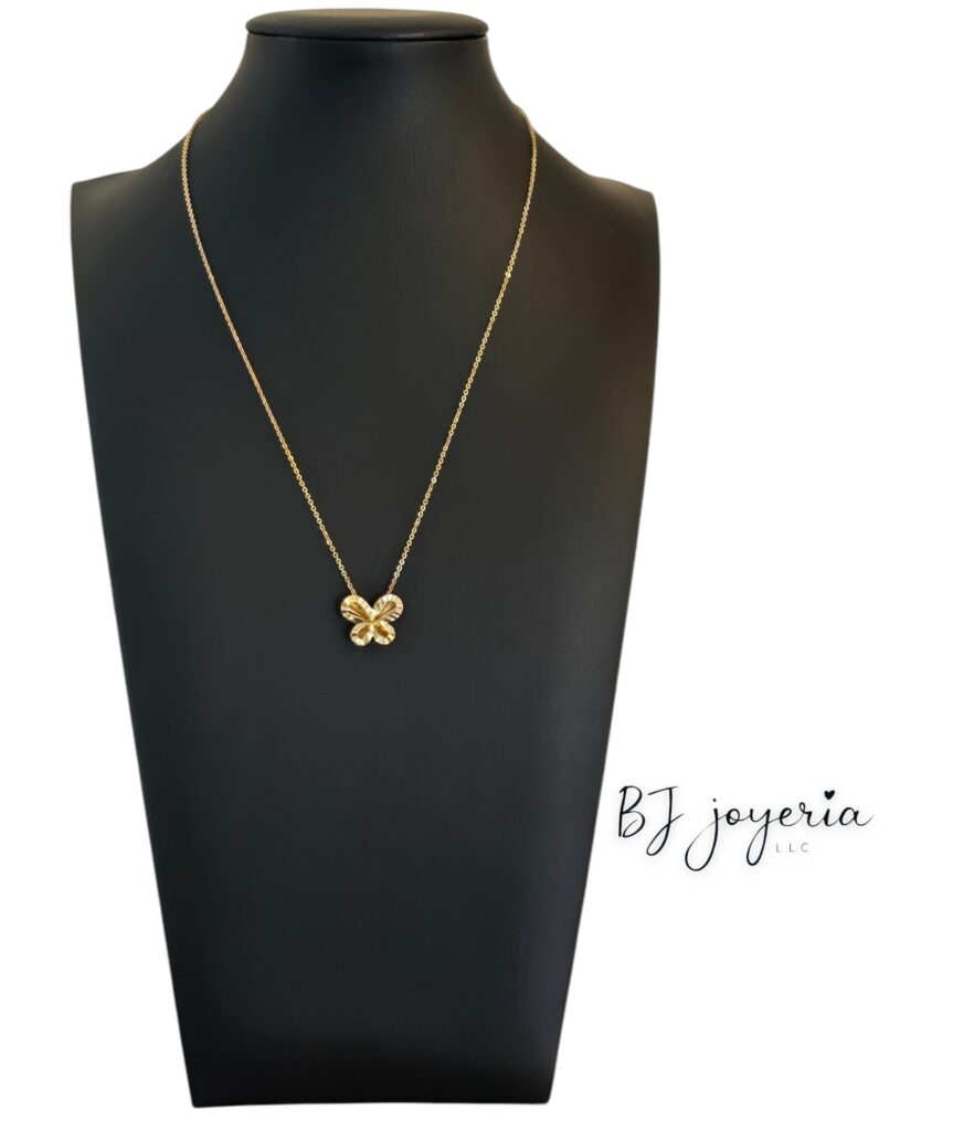BUTTERFLY CHAIN AND PENDANT (1210)