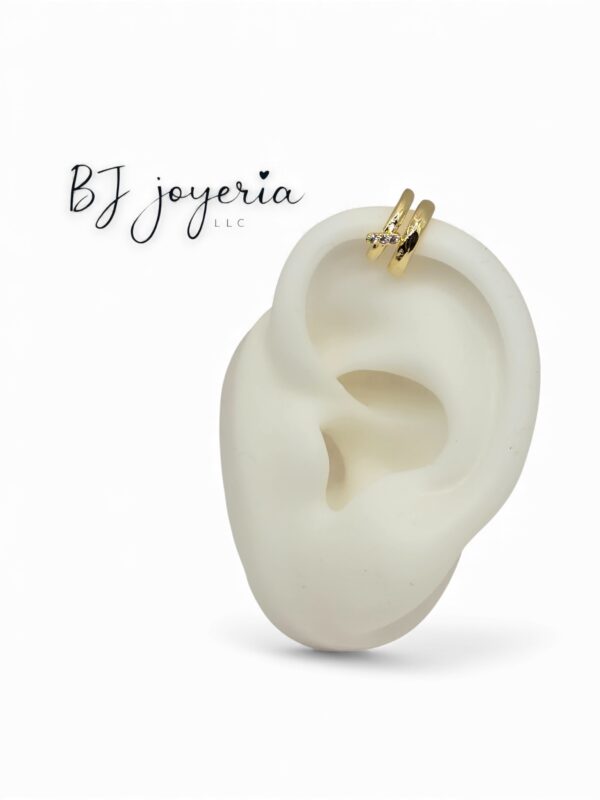 COPPER EAR CUFF NAIL (0688)