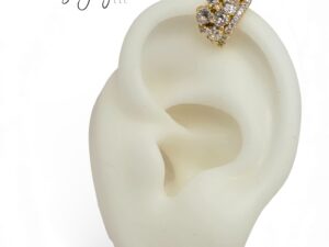 COPPER EAR CUFF CROWN (0686)
