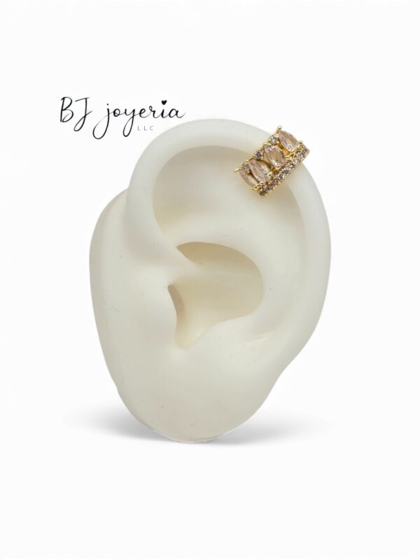 COPPER EAR CUFF SHINY (0689)