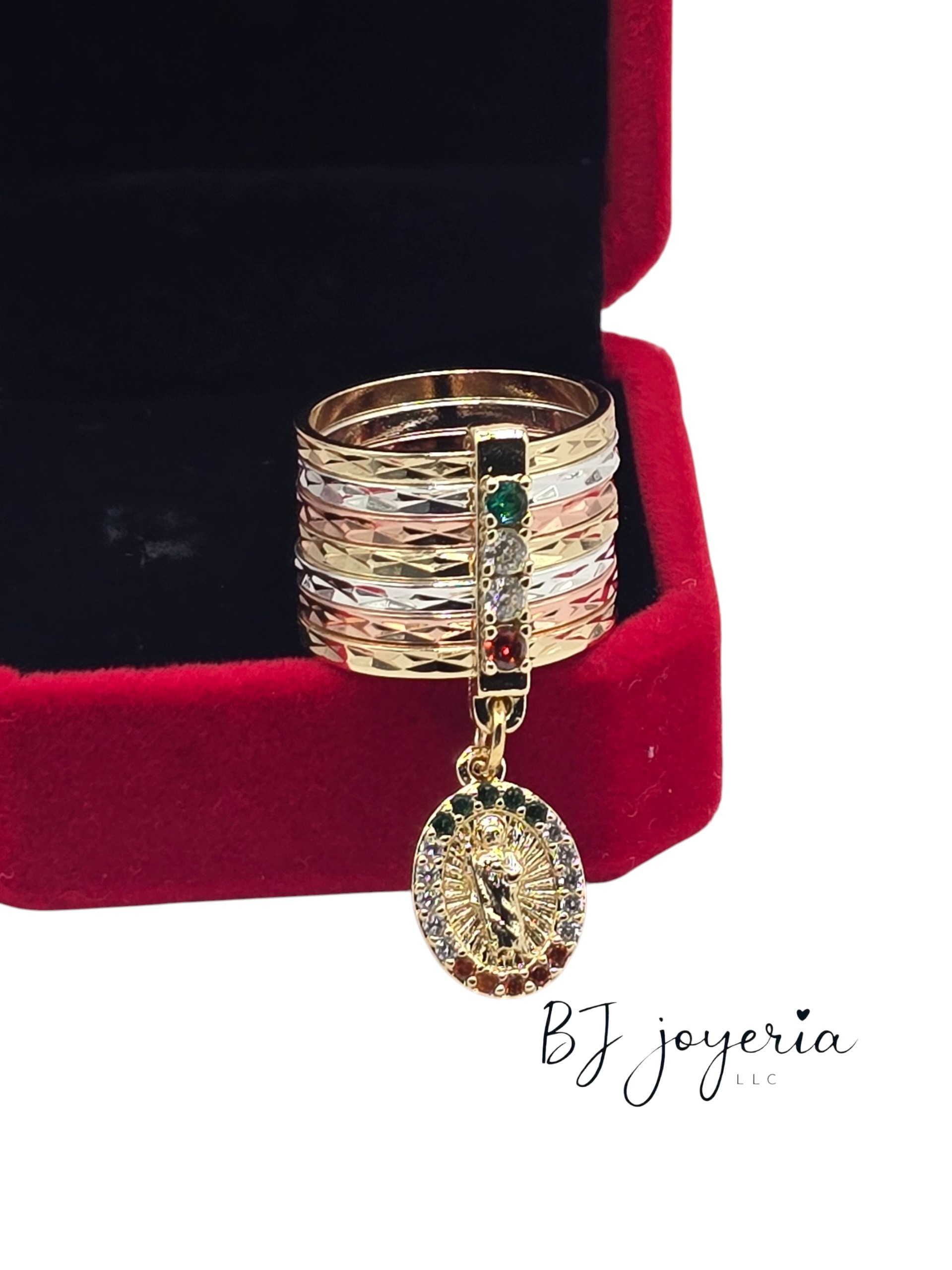 COPPER RING WEEKLY WITH SAN JUDAS CHARM (1789) - Image 3