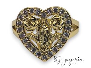 COPPER HEART AND VIRGIN RING (1786)