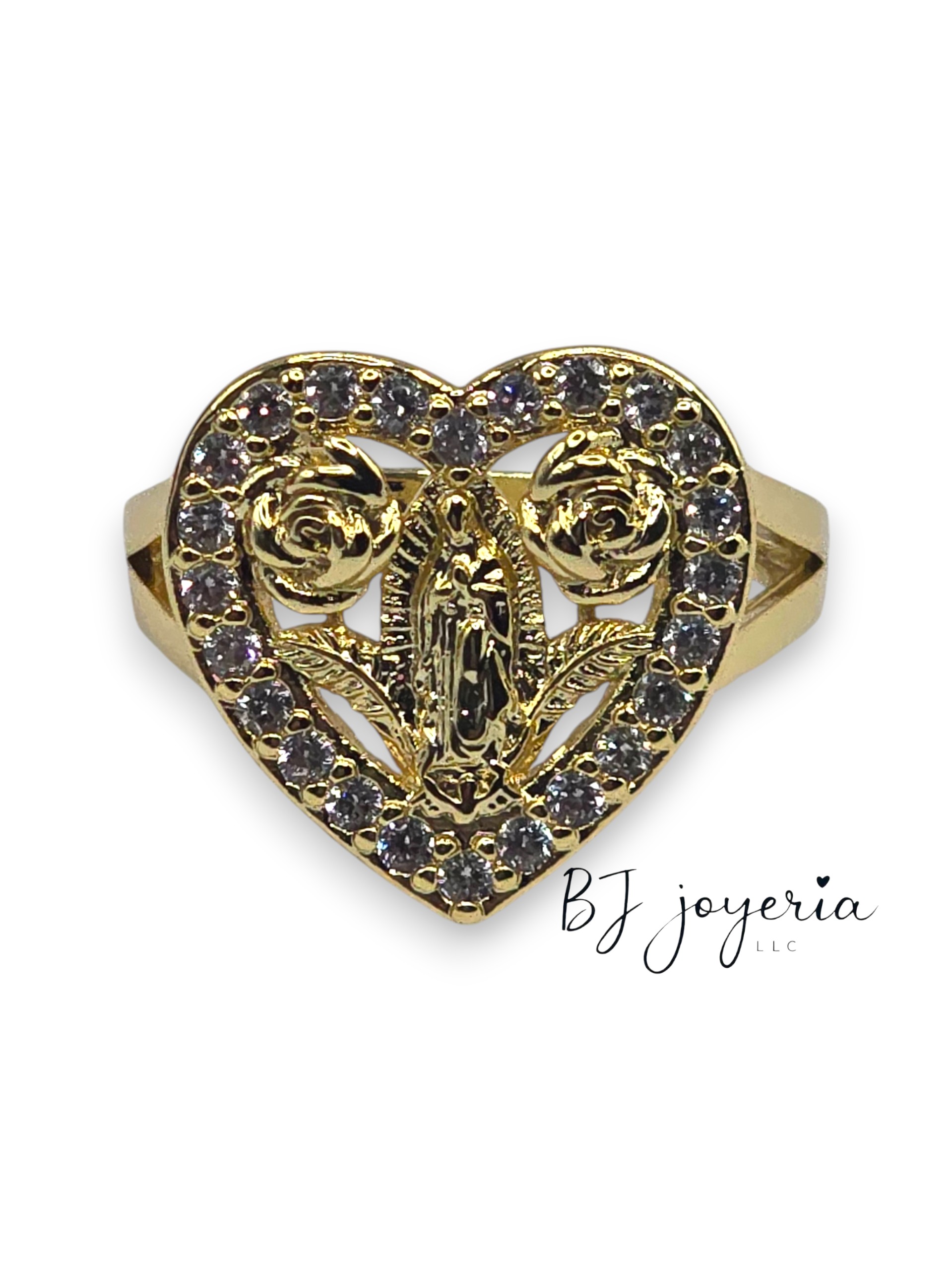 COPPER HEART AND VIRGIN RING (1786)