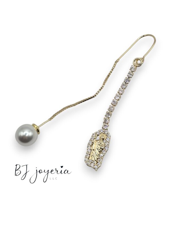 SAN JUDAS DANGLE EARRINGS (0698)