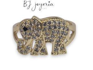 COPPER ELEPHANT RING (1781)