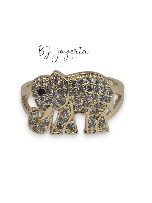 COPPER ELEPHANT RING (1781)