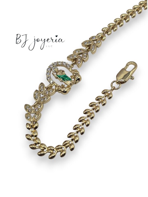 COPPER BRACELET SAN JUDAS/ELEPHANTS (783)