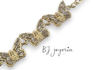 COPPER BRACELET VIRGIN-BUTTERFLY (1782)