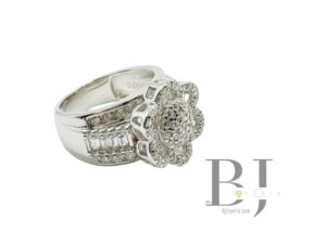 THICK FLOWER RING (1276)