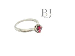 RED SOLITAIRE RING (1285)