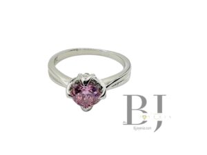 PINK SOLITAIRE RING (1294)
