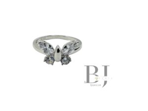 SPARKLY BUTTERFLY RING (1296)