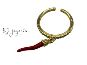 COPPER RED PEPPER RING (0868)