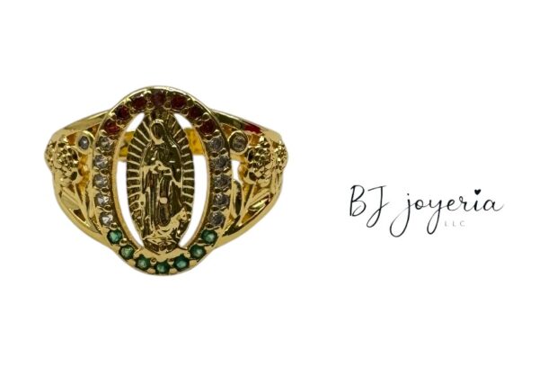 COPPER TRICOLOR VIRGIN RING (0887)