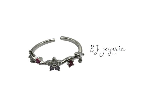 COPPER MINI FLOWER RING (0159)