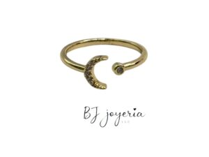 COPPER MOON RING (1031)