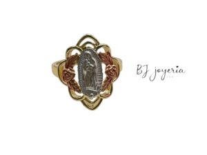 COPPER VIRGIN MARY RING (0880)