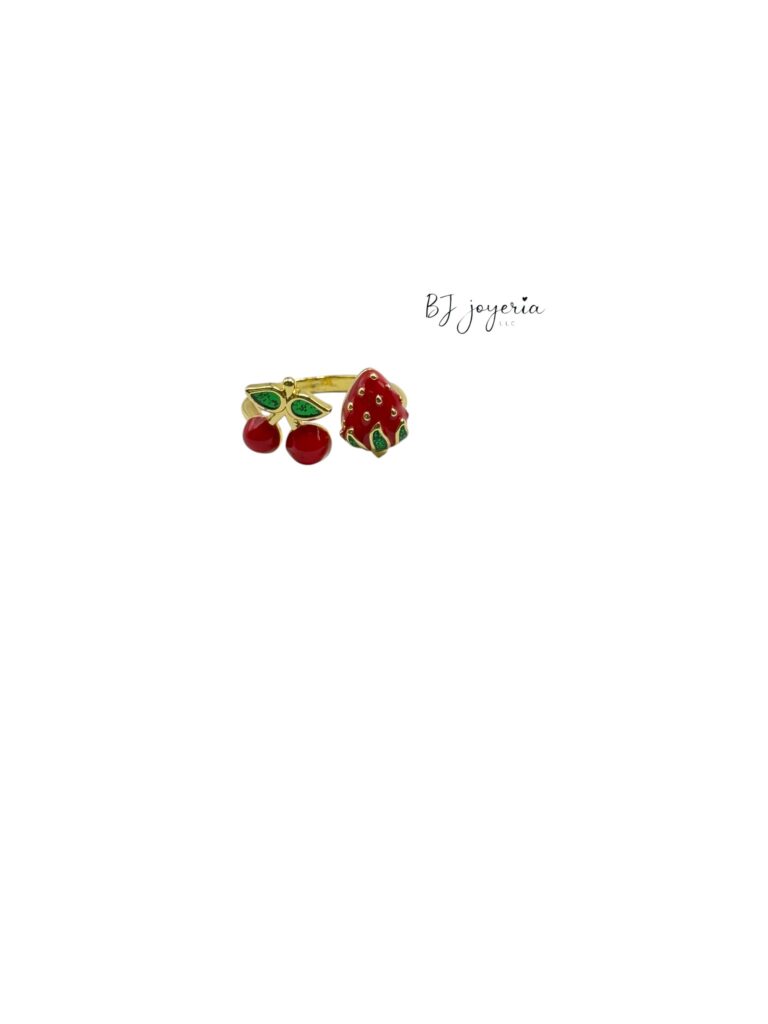 COPPER BERRY CHERRY RING (0711)