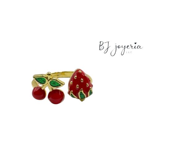 COPPER BERRY CHERRY RING (0711)