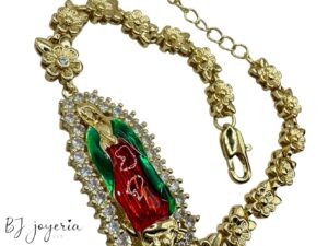 COPPER VIRGIN MARY BRACELET (0734)