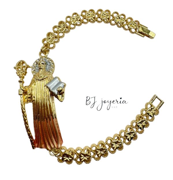 COPPER ST BENEDICT BRACELET (1015)