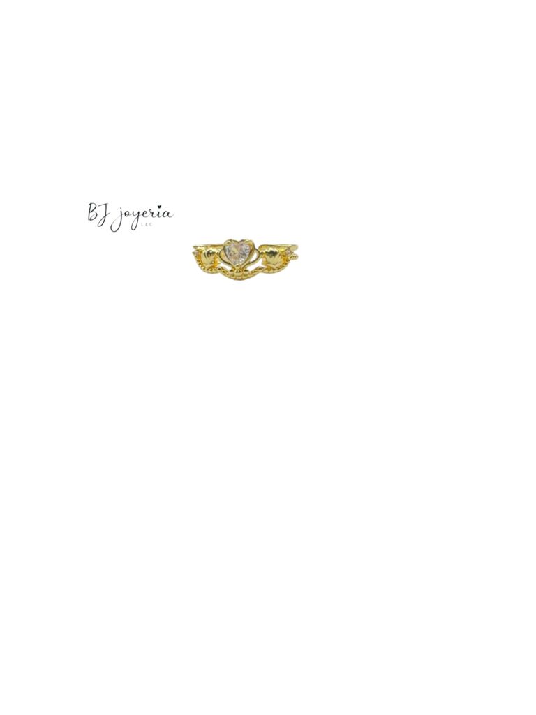 COPPER MINI HEART RING (0715)