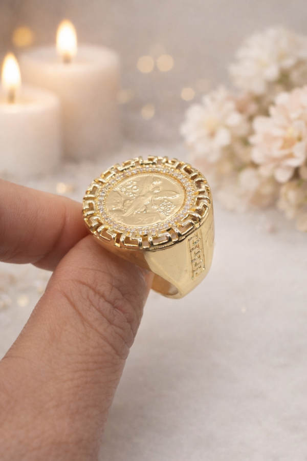COPPER CENTENARIO RING (0895)