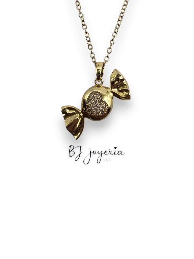 COPPER CHAIN WITH CANDY PENDANT (0443)
