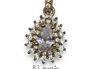 VINTAGE DROP PENDANT 10K (0664)