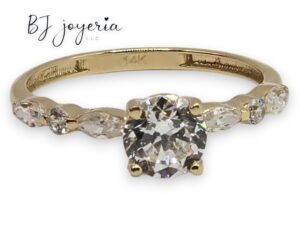 WEDDING RING #7 14K (0124)