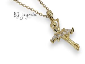 COPPER CHAIN WITH BALLERINA PENDANT (1201)