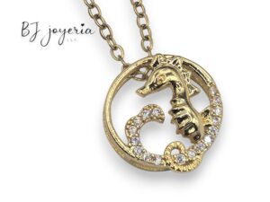 COPPER CHAIN WITH SEAHORSE PENDANT (1990)