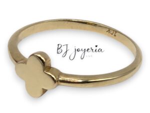 FLOWER RING #7 10K (0150)