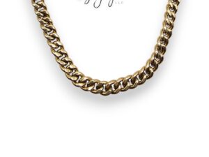 CUBAN CHAIN 18 INCH 10K (0852)