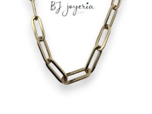 PAPER CLIP CHAIN 24 INCH 14K (0134)