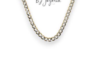 CUBAN BRILLANT CHAIN SOLID 22 INCH 14K (0076)