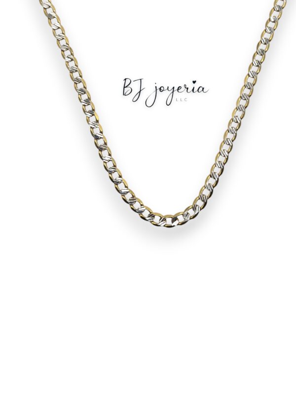 CUBAN BRILLANT CHAIN SOLID 22 INCH 14K (0076)