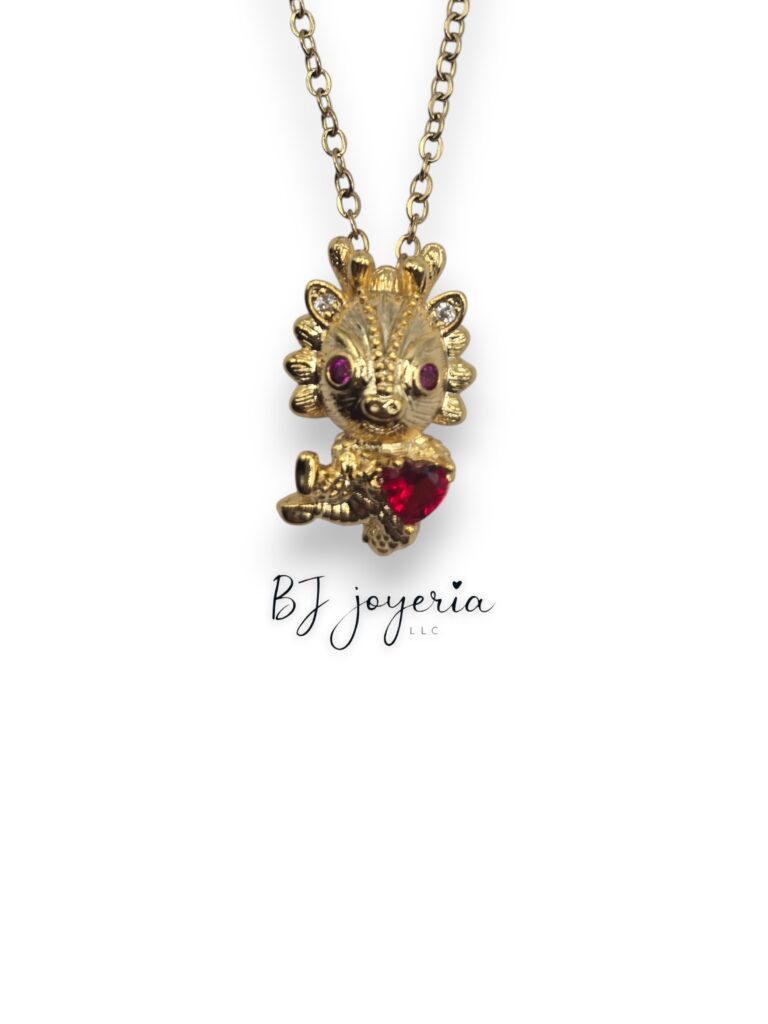COPPER CHAIN WITH DRAGON PENDANT (0055)