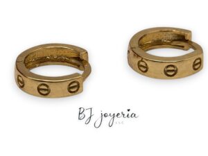 MINI HOOPS EARRINGS 10K (0496)