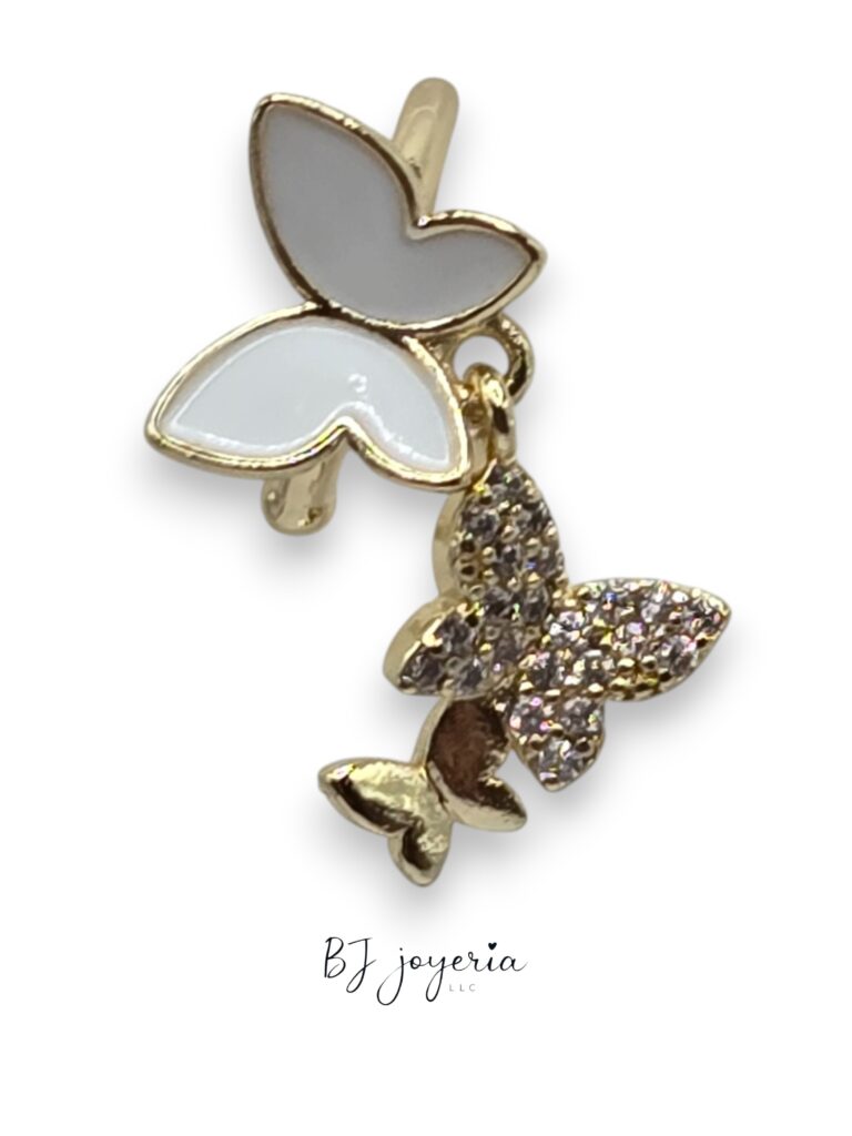 COPPER EAR CUFF BUTTERFLY (1724)